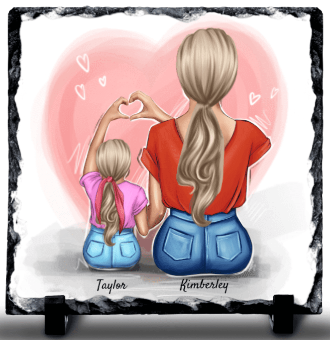 Mother & Child Rock Slate